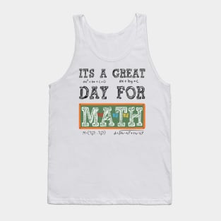 Math Teacher Tank Top